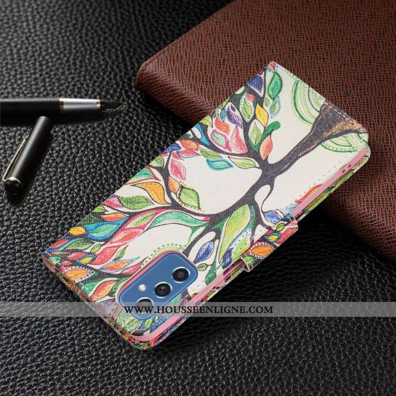 Housse Samsung Galaxy M52 5G Arbre Arc-en-Ciel