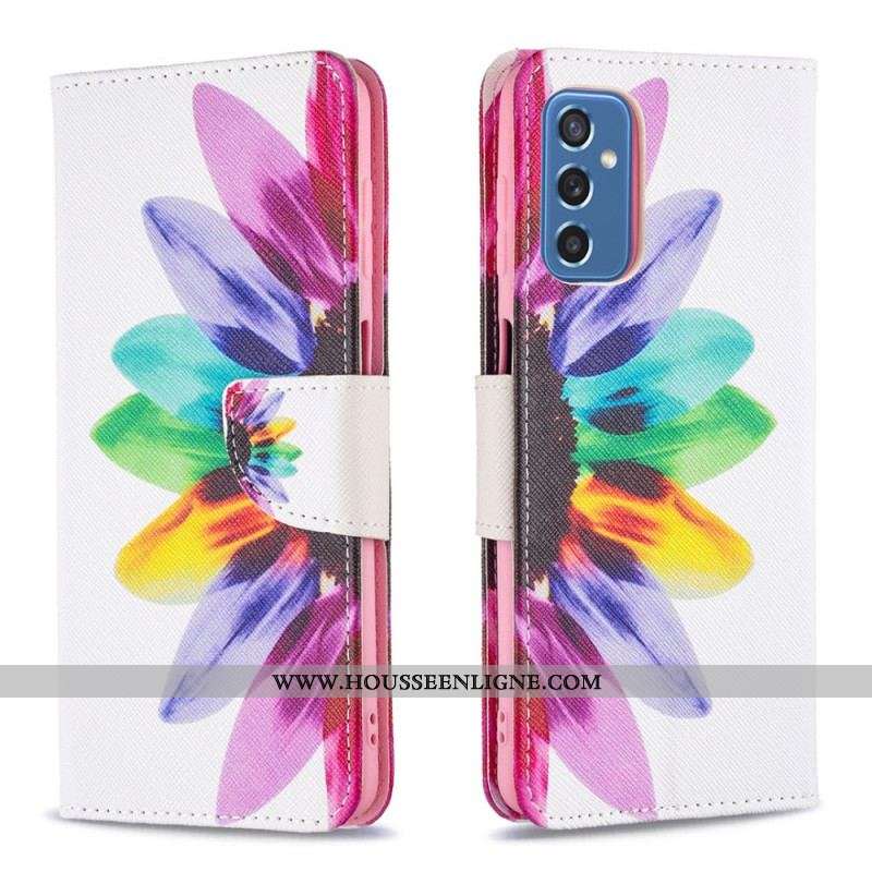 Housse Samsung Galaxy M52 5G Fleur