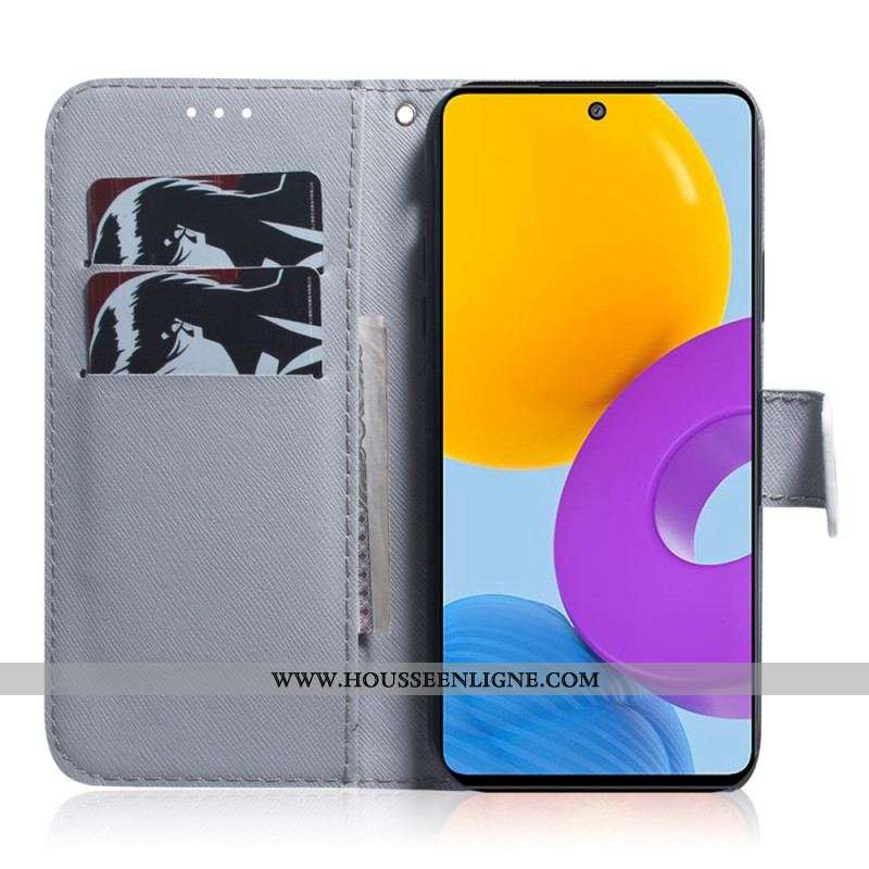 Housse Samsung Galaxy M52 5G Hiboux Mystérieux