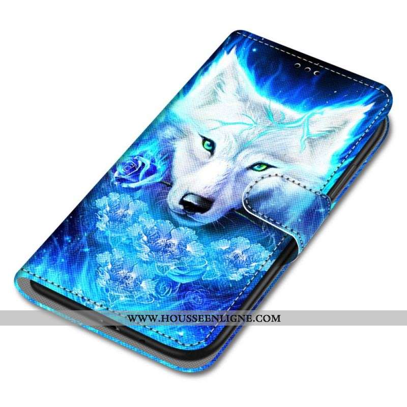 Housse Samsung Galaxy M52 5G Loup Fluorescent