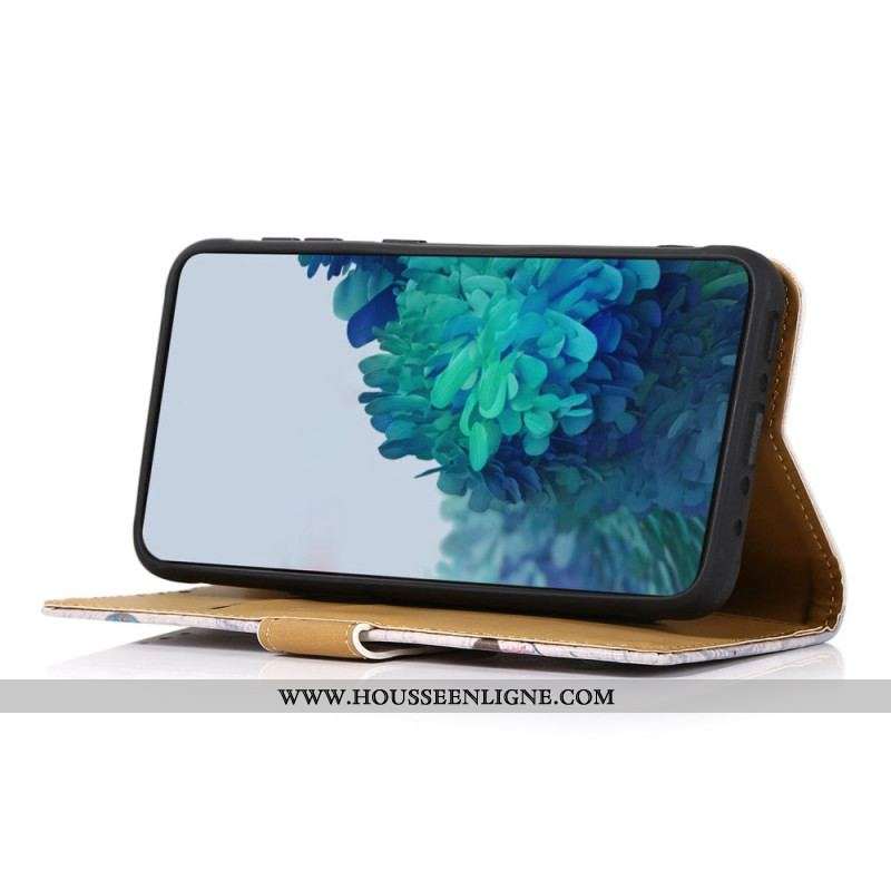 Housse Samsung Galaxy M53 5G Arbre Fleuri