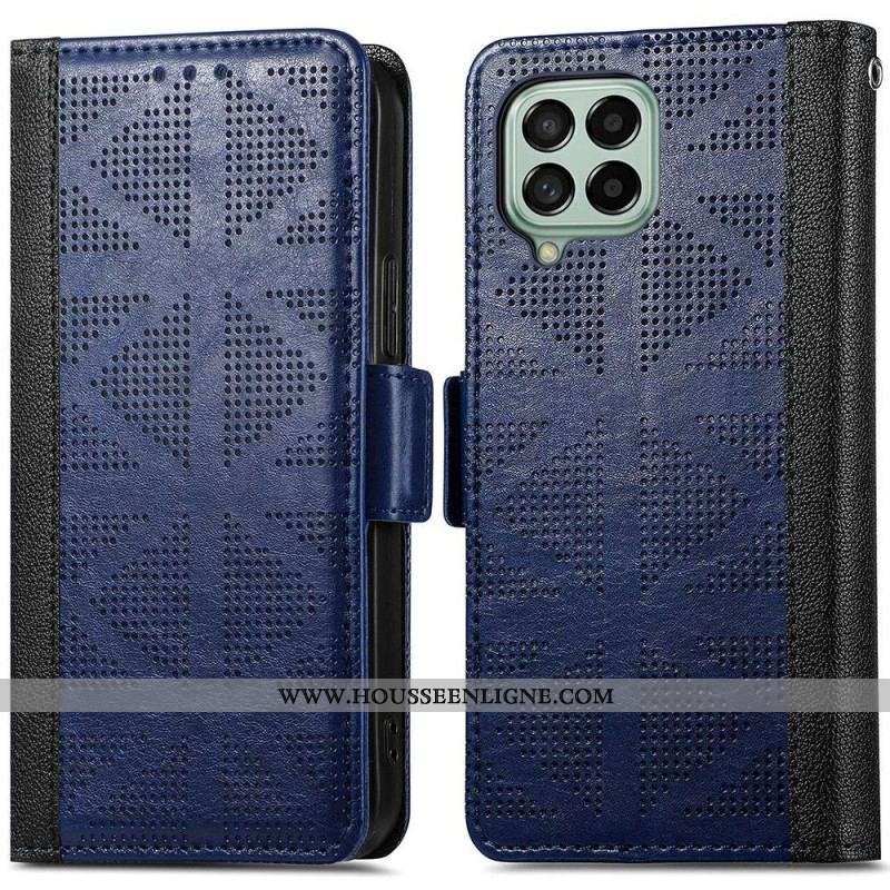 Housse Samsung Galaxy M53 5G Design Croisé