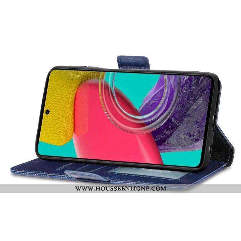 Housse Samsung Galaxy M53 5G Design Croisé