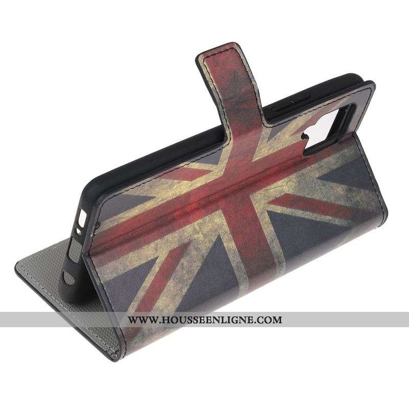 Housse Samsung Galaxy M53 5G Drapeau Anglais