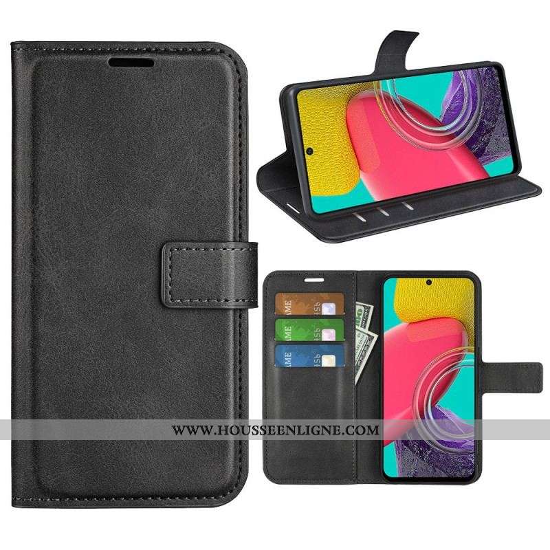 Housse Samsung Galaxy M53 5G Effet Cuir Slim Extrême