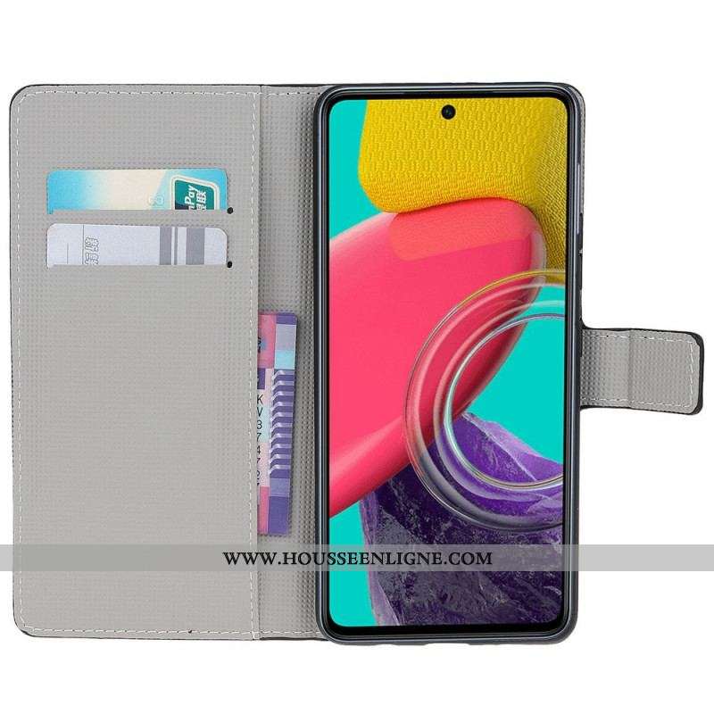 Housse Samsung Galaxy M53 5G Motif Galaxie