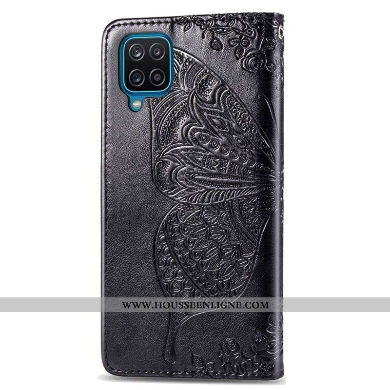 Housse Samsung Galaxy M53 5G Papillon Baroque