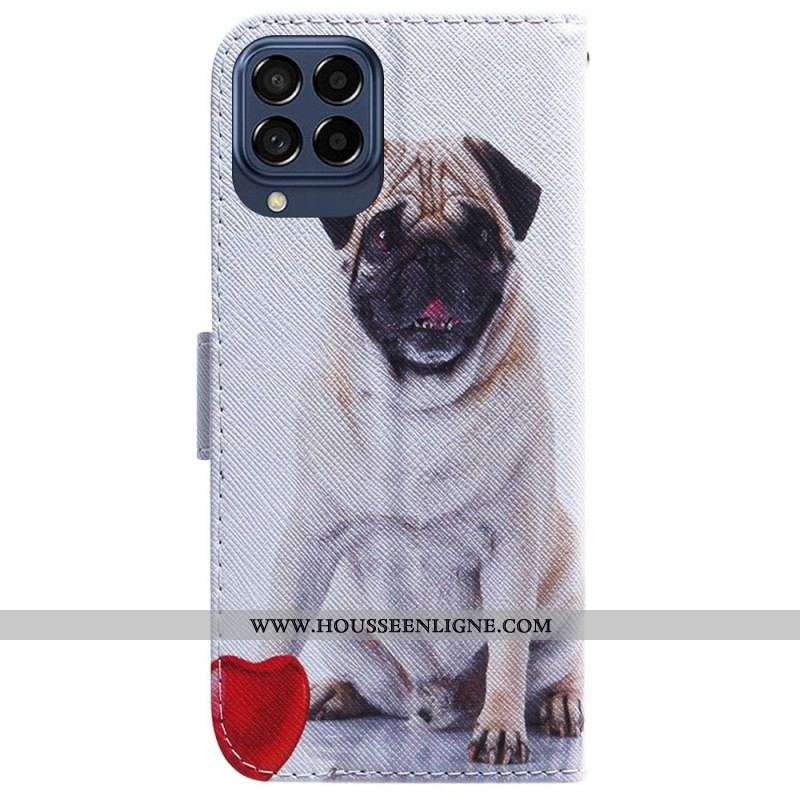 Housse Samsung Galaxy M53 5G Pug Dog