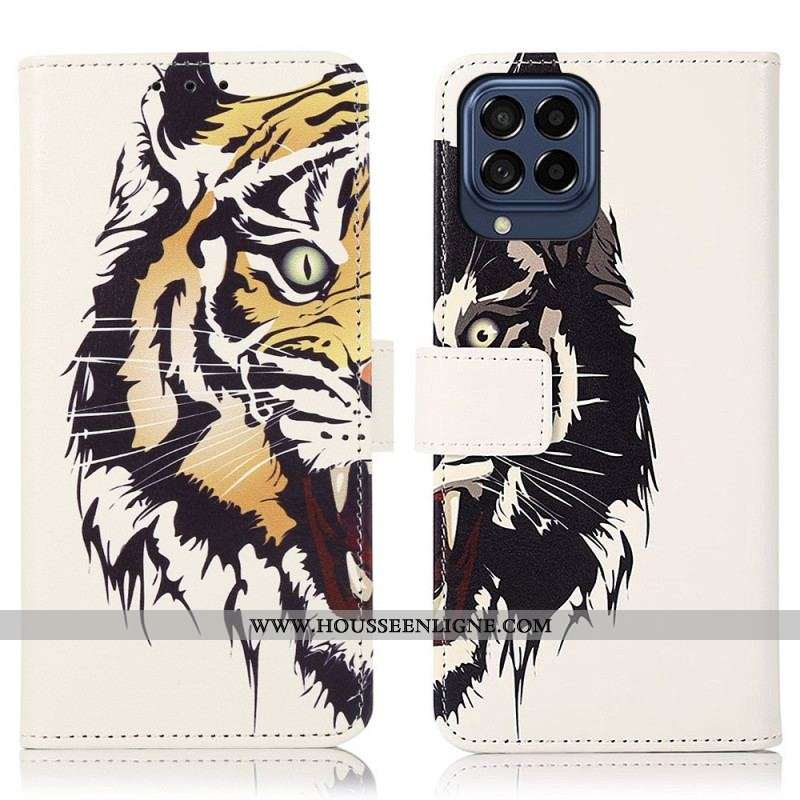 Housse Samsung Galaxy M53 5G Tigre Féroce