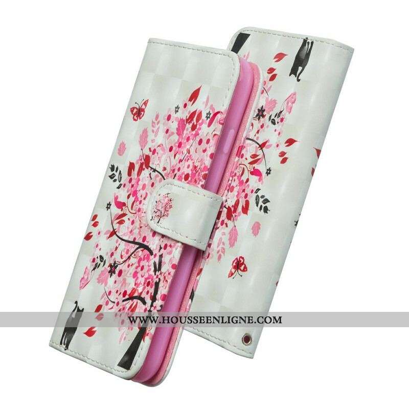 Housse Samsung Galaxy S20 FE Arbre Rose