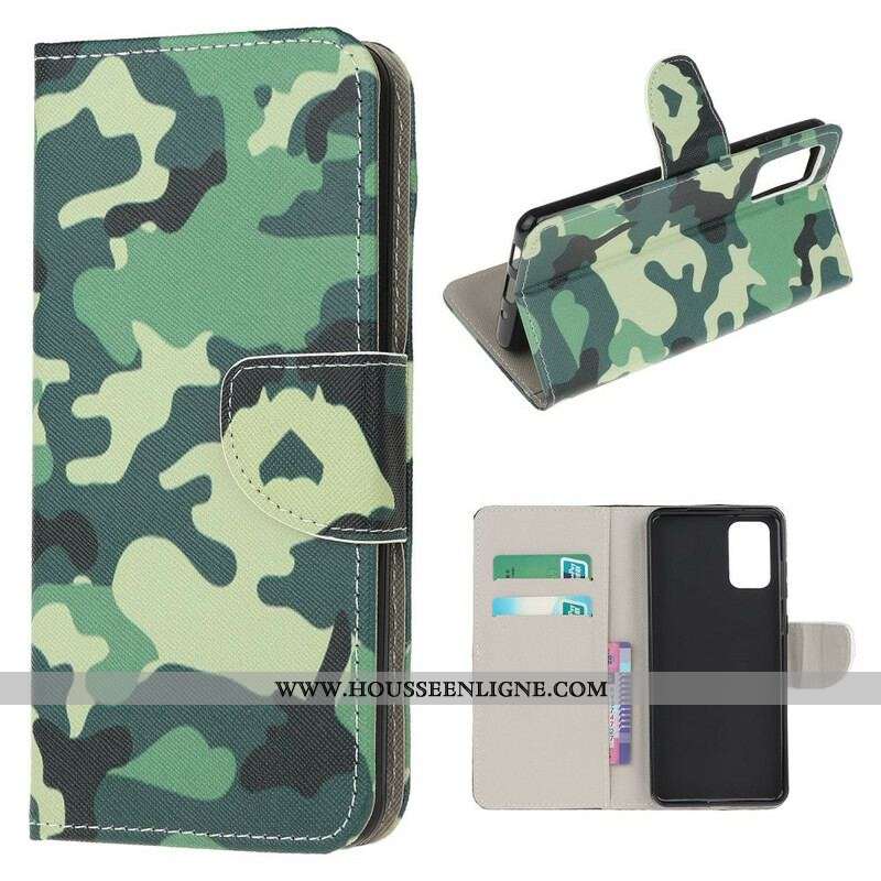 Housse Samsung Galaxy S20 FE Camouflage Militaire