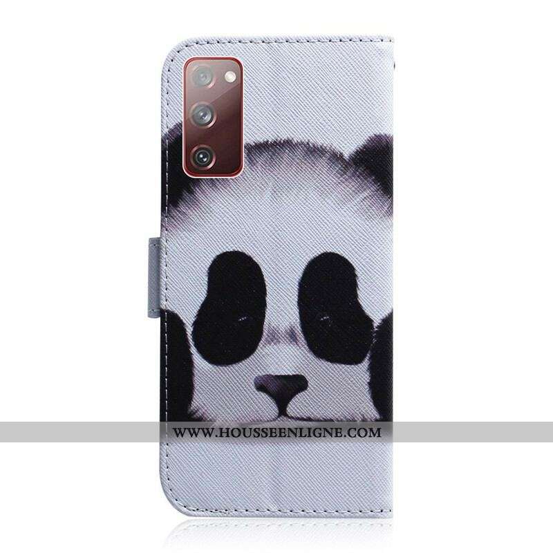 Housse Samsung Galaxy S20 FE Face de Panda