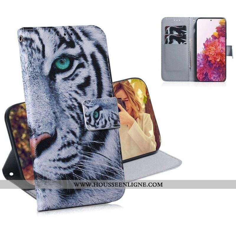 Housse Samsung Galaxy S20 FE Face de Tigre