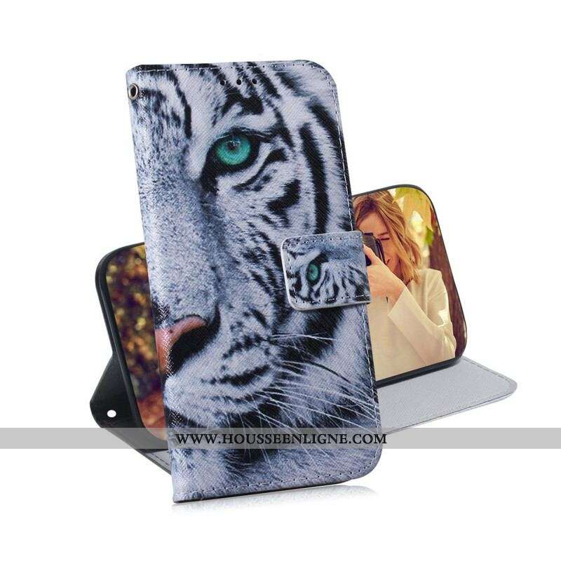 Housse Samsung Galaxy S20 FE Face de Tigre