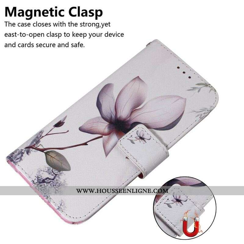 Housse Samsung Galaxy S20 FE Fleur Vieux Rose