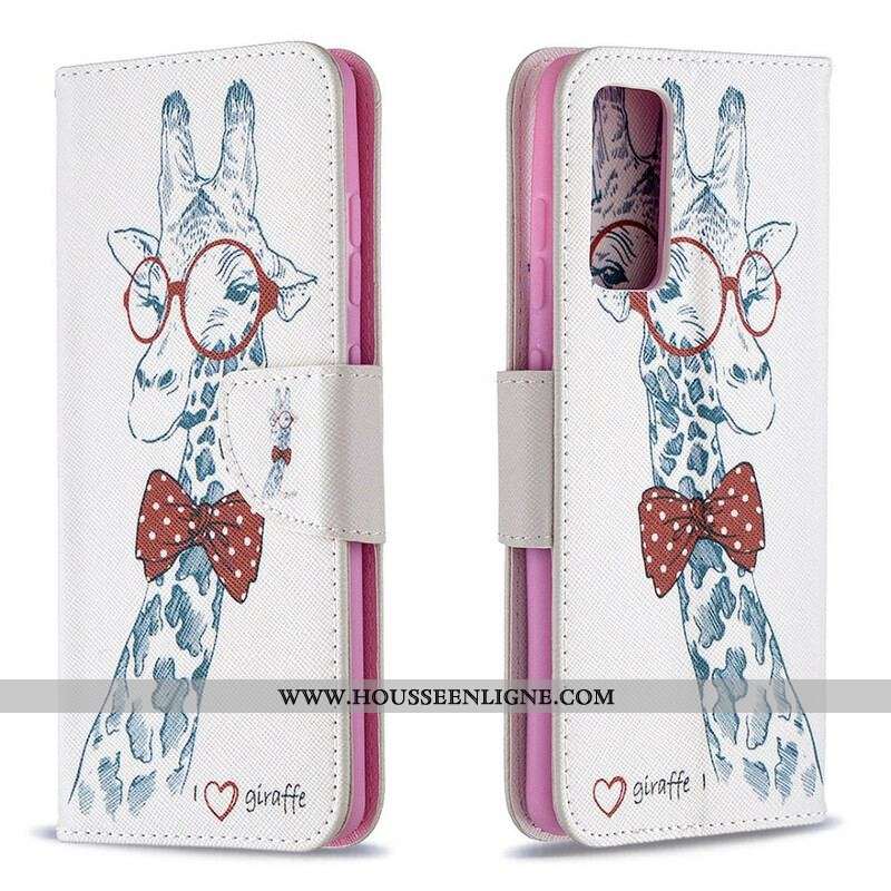 Housse Samsung Galaxy S20 FE Girafe Intello