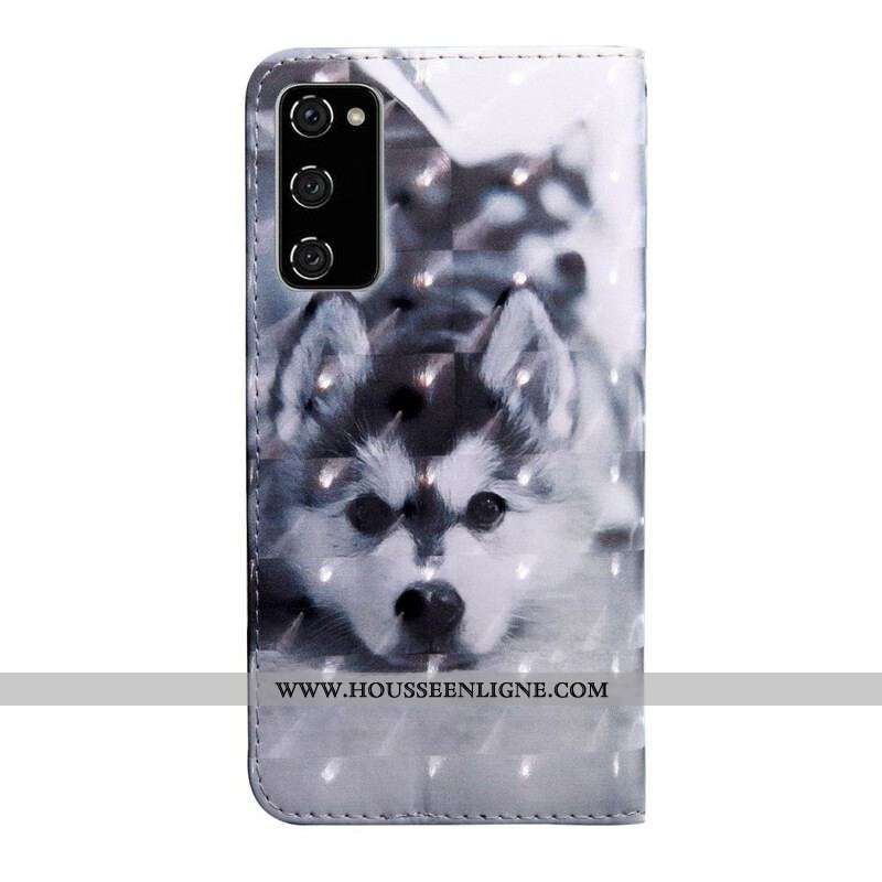 Housse Samsung Galaxy S20 FE Gustave le Chien