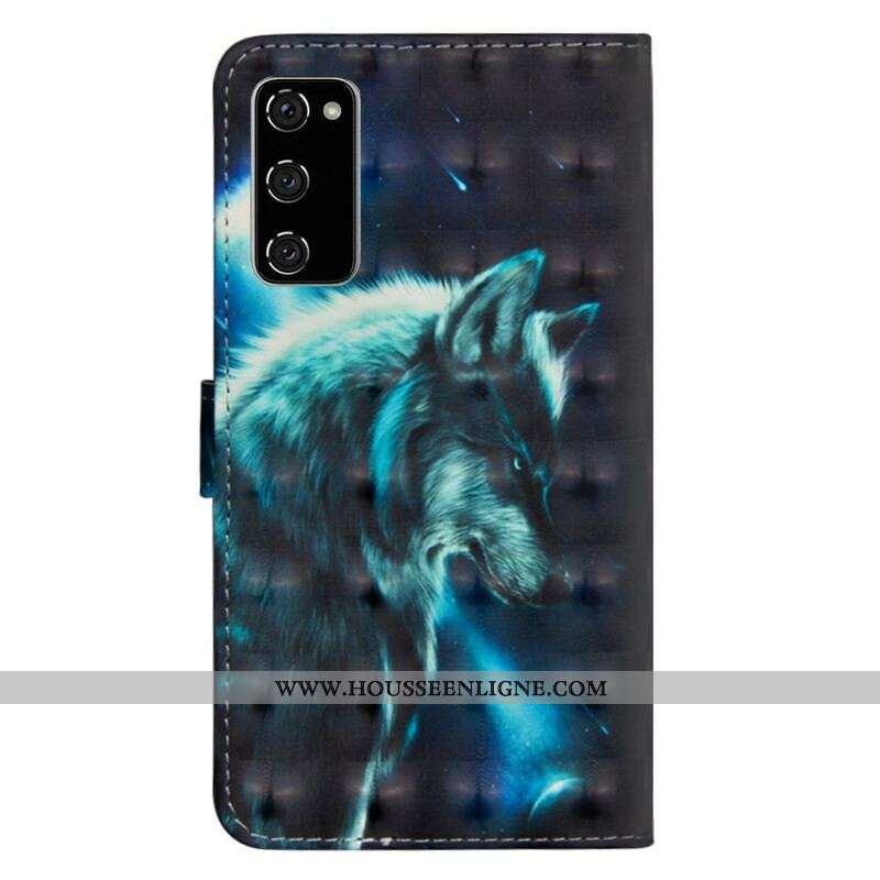 Housse Samsung Galaxy S20 FE Loup Majestueux