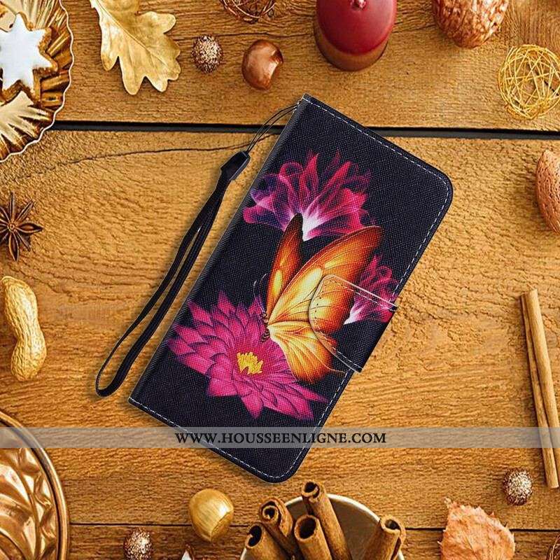 Housse Samsung Galaxy S20 FE Papillon et Lotus