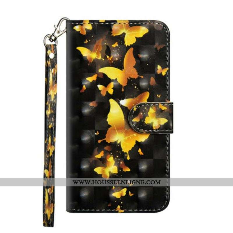 Housse Samsung Galaxy S20 FE Papillons Jaunes