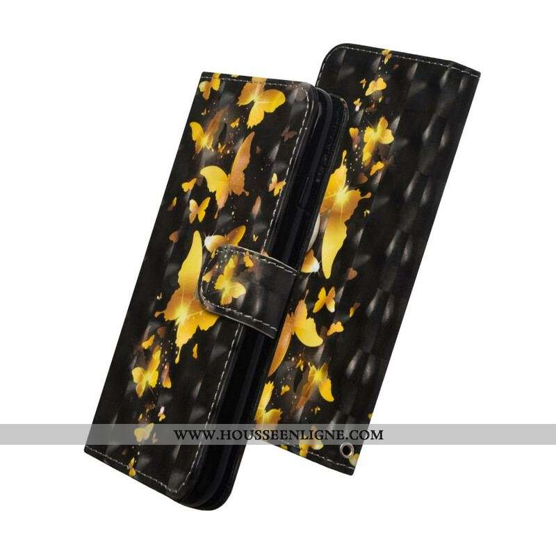 Housse Samsung Galaxy S20 FE Papillons Jaunes