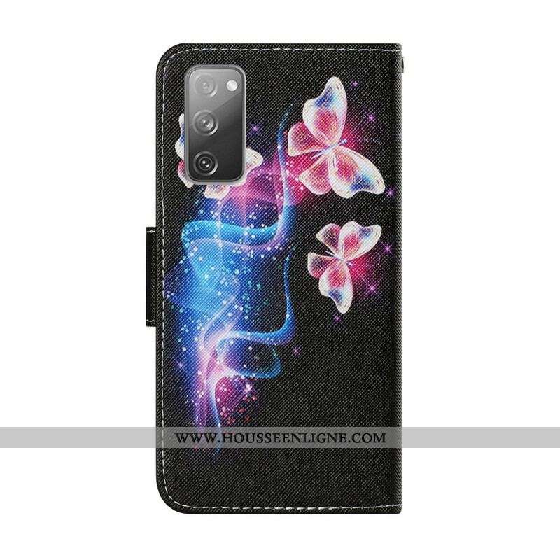 Housse Samsung Galaxy S20 FE Papillons Magiques