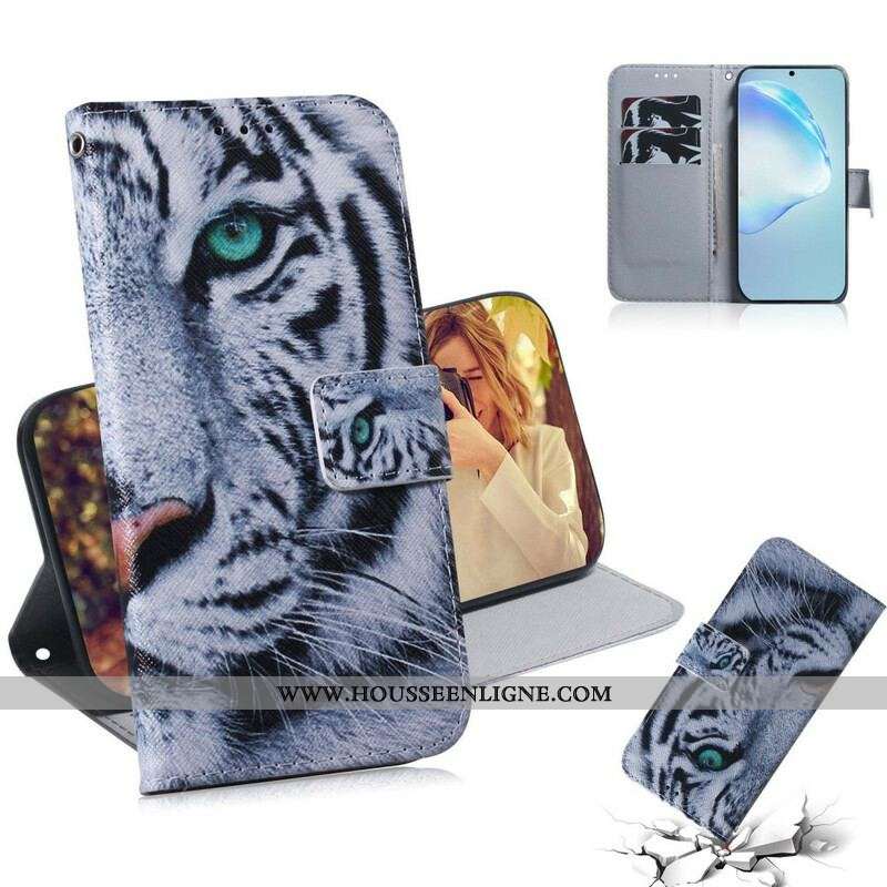 Housse Samsung Galaxy S20 Plus / S20 Plus 5G Face de Tigre