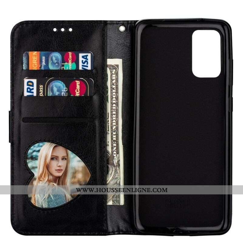 Housse Samsung Galaxy S20 Plus / S20 Plus 5G Porte-Monnaie Paillettes