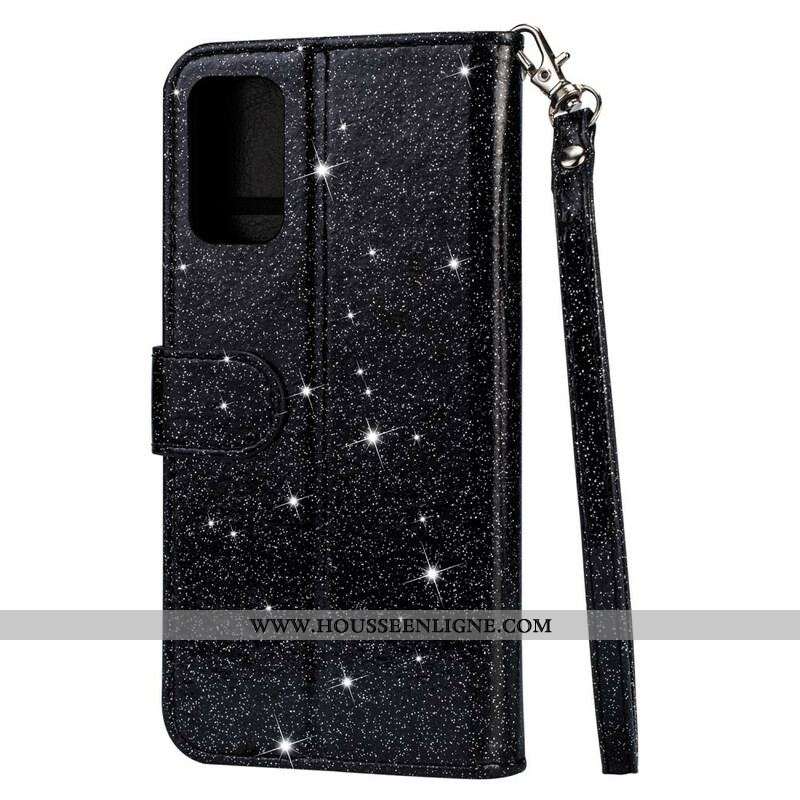 Housse Samsung Galaxy S20 Plus / S20 Plus 5G Porte-Monnaie Paillettes