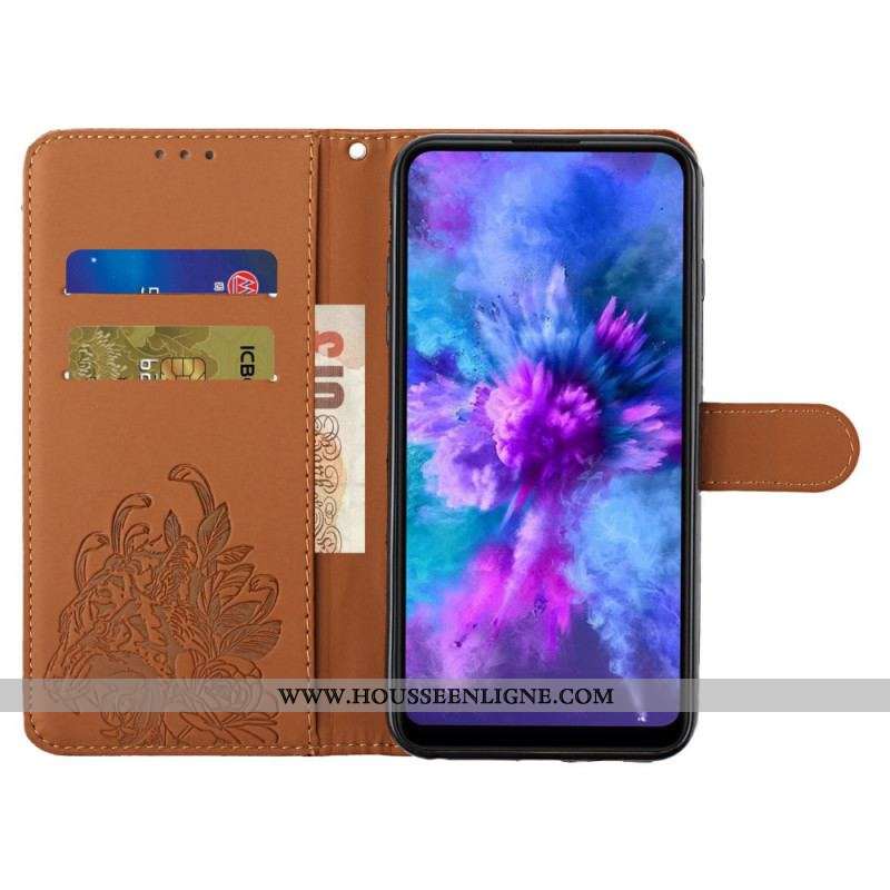 Housse Samsung Galaxy S20 Plus / S20 Plus 5G Tigre Baroque à Lanière