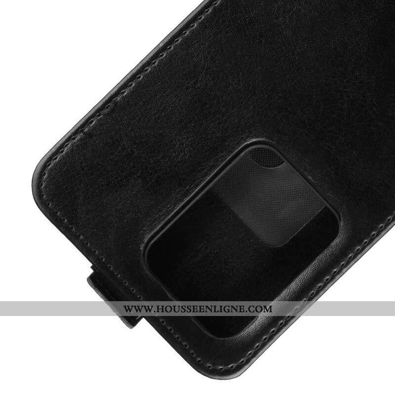 Housse Samsung Galaxy S20 Ultra Rabattable Effet Cuir