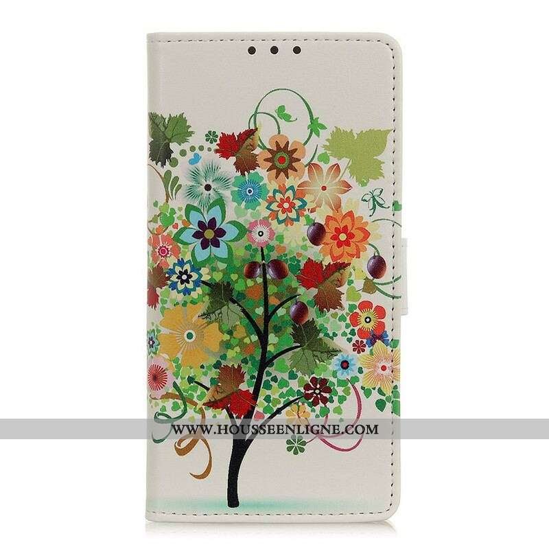 Housse Samsung Galaxy S21 5G Arbre Fleuri