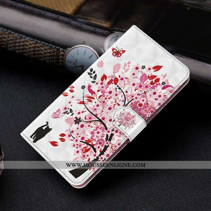 Housse Samsung Galaxy S21 5G Arbre Rose