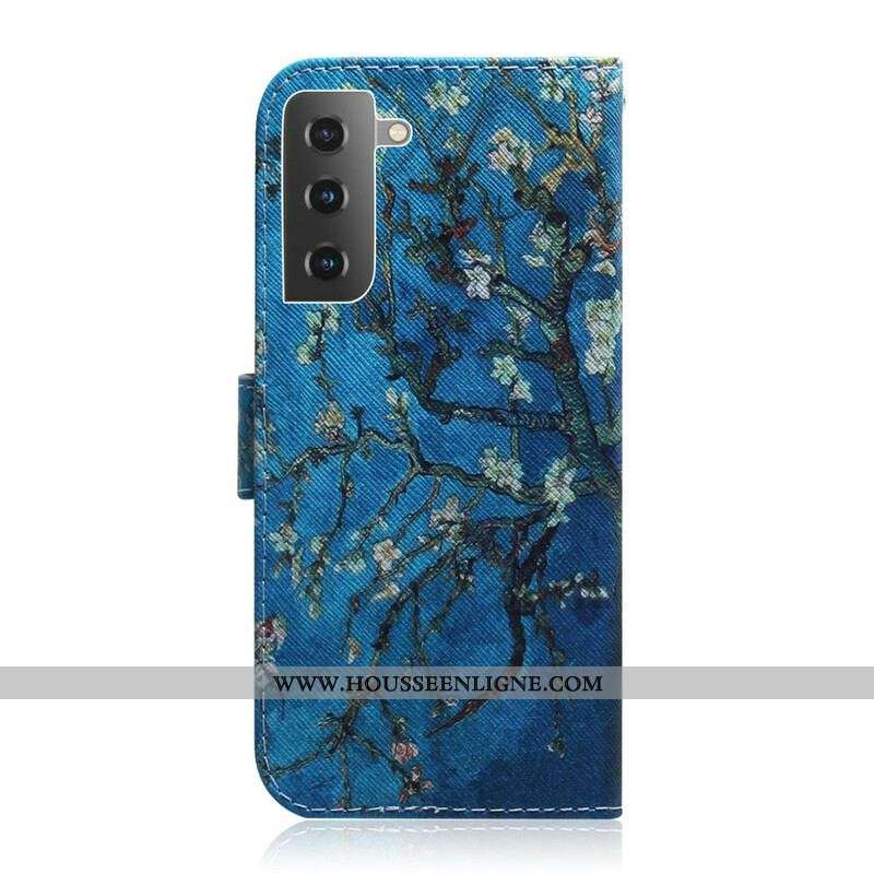 Housse Samsung Galaxy S21 5G Branche d'Arbre Fleuri