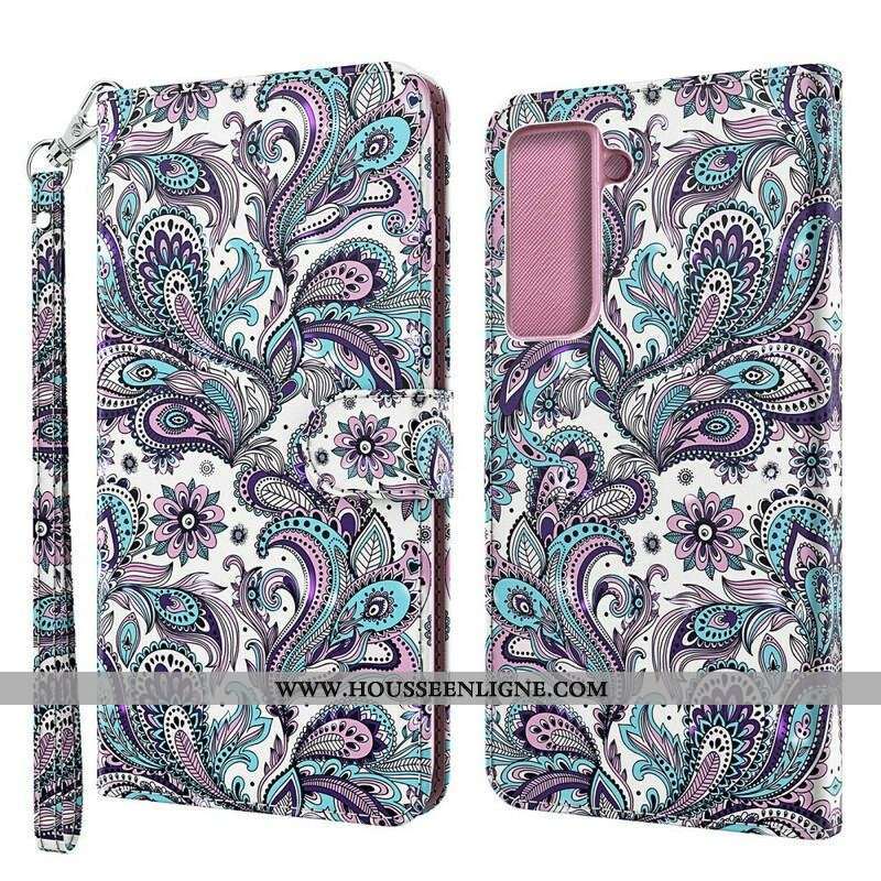 Housse Samsung Galaxy S21 5G Chic Dentelle