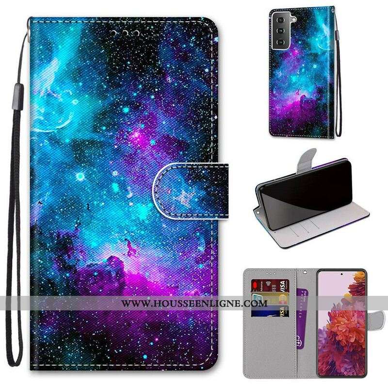 Housse Samsung Galaxy S21 5G Cosmic Sky