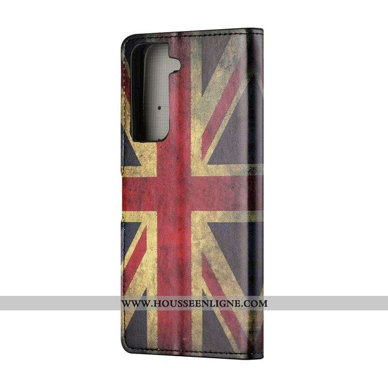 Housse Samsung Galaxy S21 5G Drapeau Angleterre