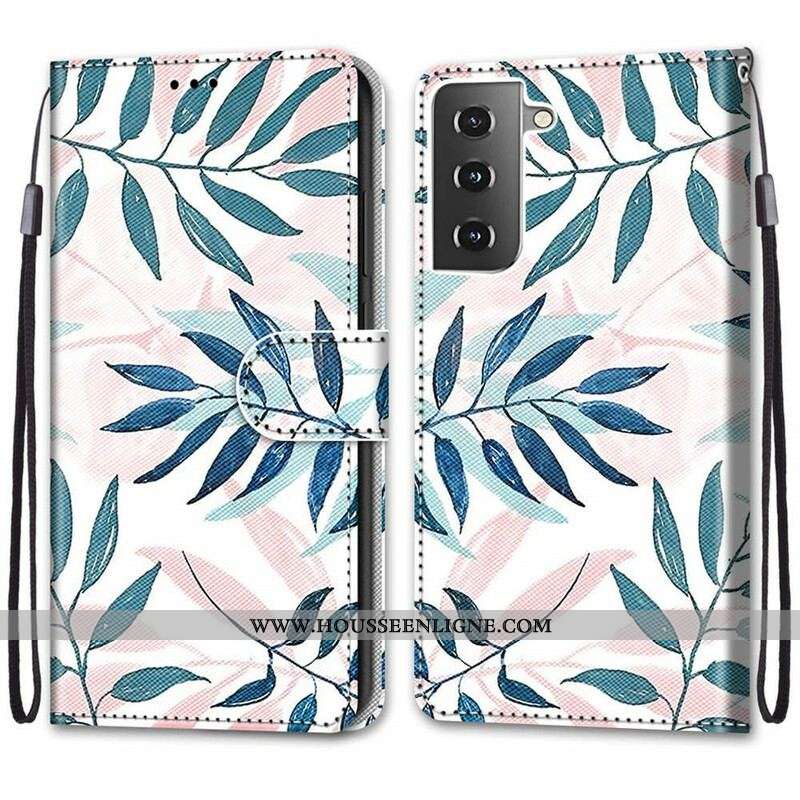 Housse Samsung Galaxy S21 5G Feuillage en Couleur