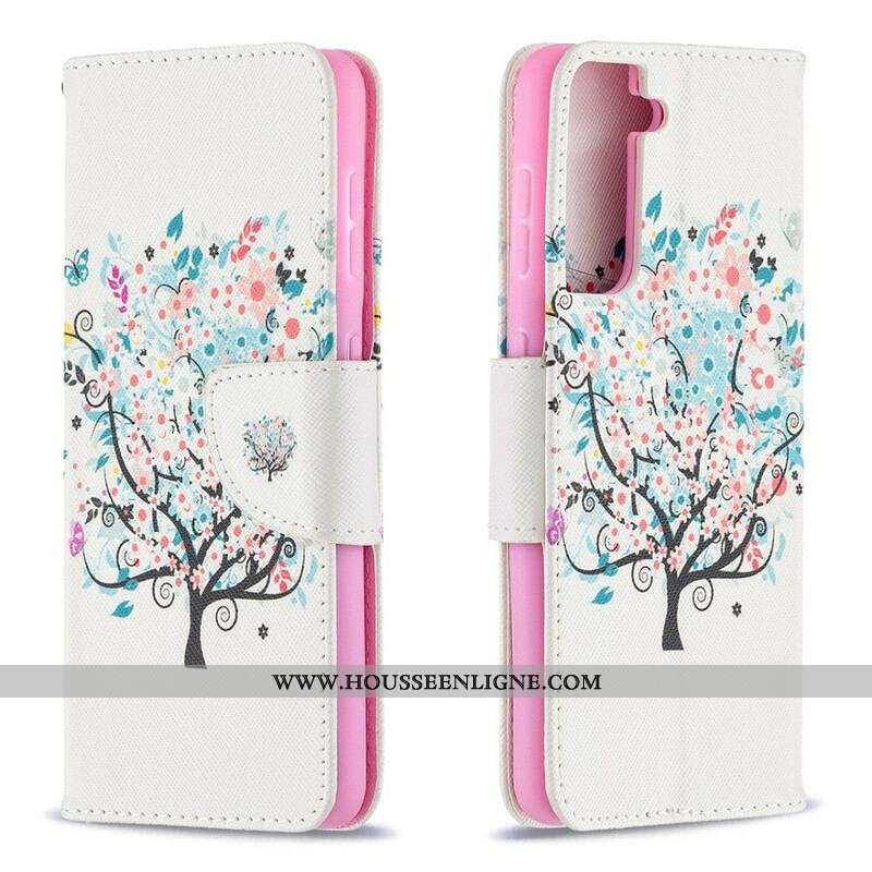 Housse Samsung Galaxy S21 5G Flowered Tree