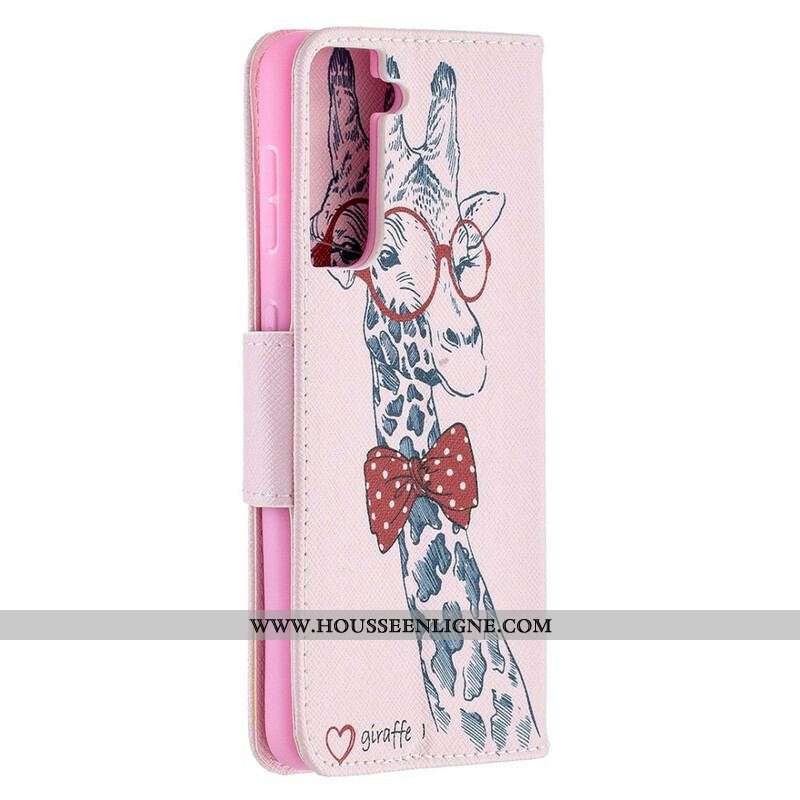 Housse Samsung Galaxy S21 5G Girafe Intello