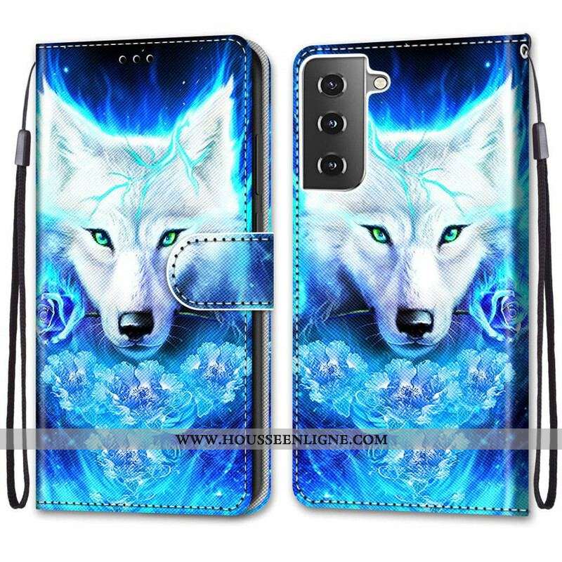 Housse Samsung Galaxy S21 5G Loup Magique