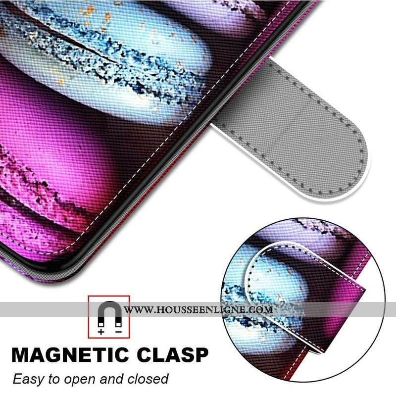 Housse Samsung Galaxy S21 5G Macarons