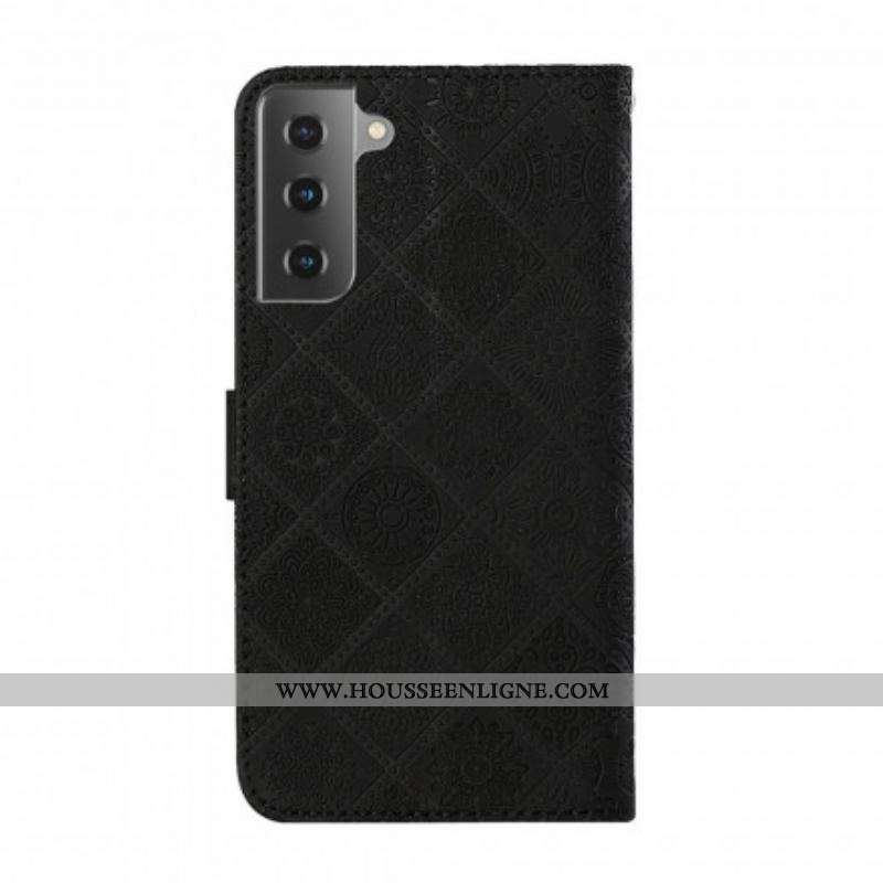 Housse Samsung Galaxy S21 5G Motif Tapisserie