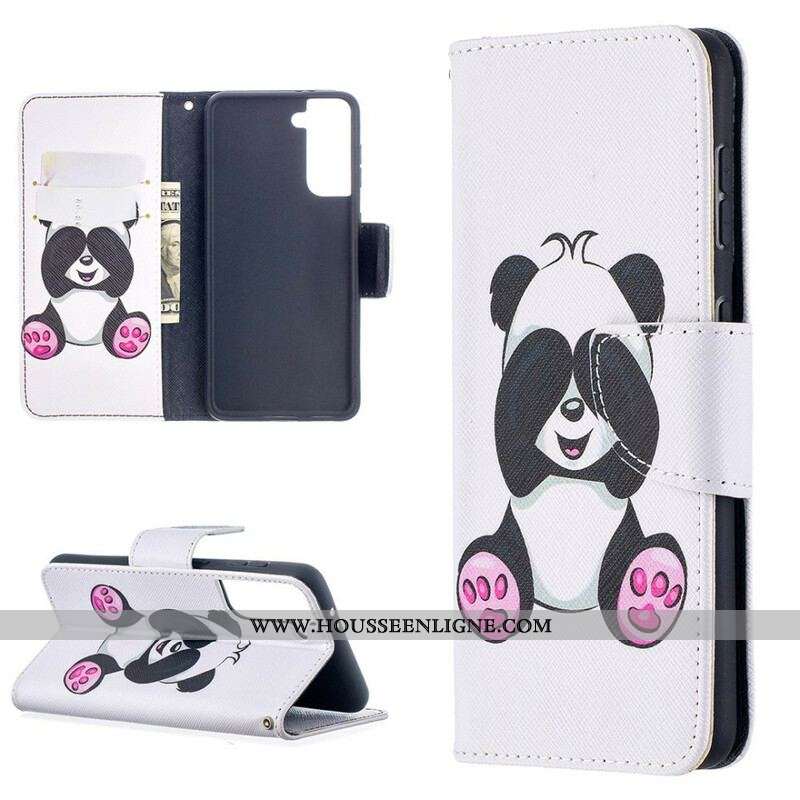 Housse Samsung Galaxy S21 5G Panda Fun