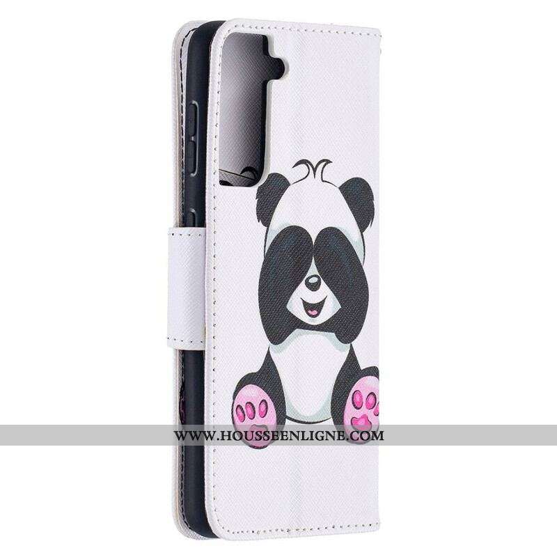 Housse Samsung Galaxy S21 5G Panda Fun