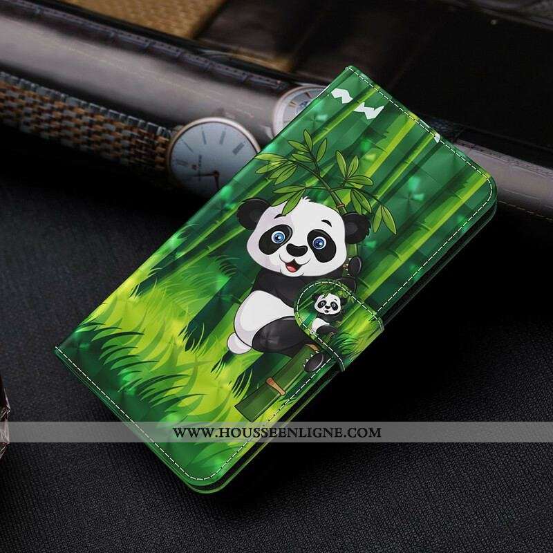 Housse Samsung Galaxy S21 5G Panda et Bambou