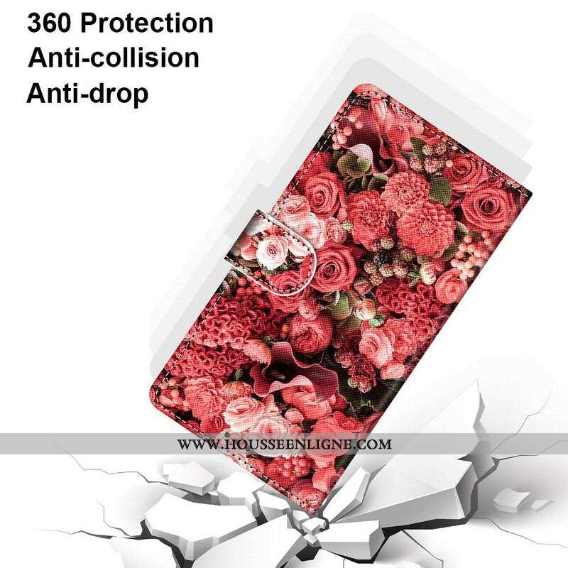 Housse Samsung Galaxy S21 5G Romance Florale