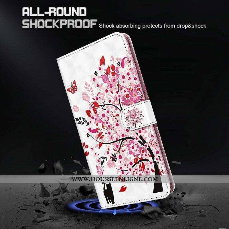 Housse Samsung Galaxy S21 FE Arbre Rose