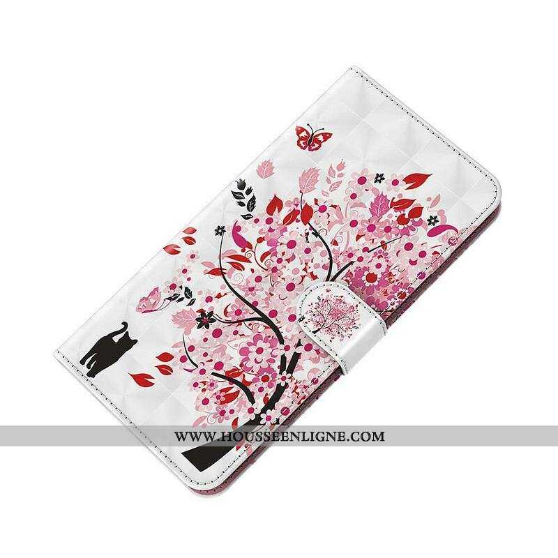 Housse Samsung Galaxy S21 FE Arbre Rose