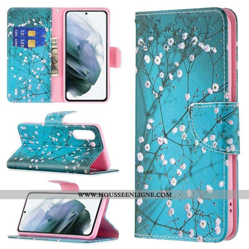 Housse Samsung Galaxy S21 FE Arbre en Fleur